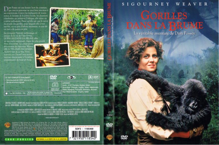 Sisteki Goriller – Gorillas in the Mist The Story of Dian Fossey (1988 - Gorillas In The Mist The Story Of Dian Fossey